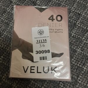Veluk Silky Tights with Shorts